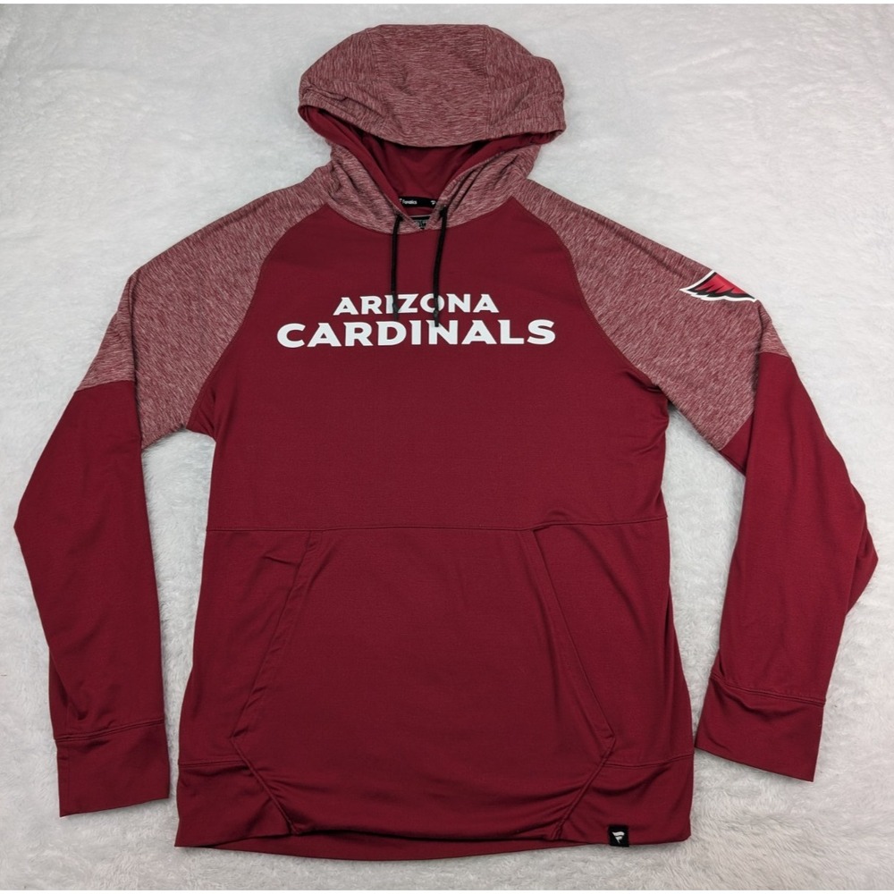 Fanatics Pro Line Arizona Cardinals Hoodie Size XL Red Pullover Sweatshirt *Read